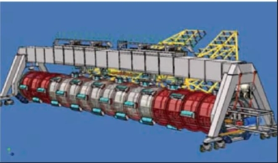 De Bulklading van trommelwarmtewisselaars Behandelingsmateriaal voor Steenkoolterminal