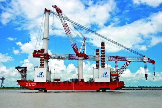 Carbon Steel Offshore Wind Power Tower NDT gewalst proces