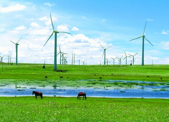 Overgangsstuk voor windturbinetoren van koolstofstaal