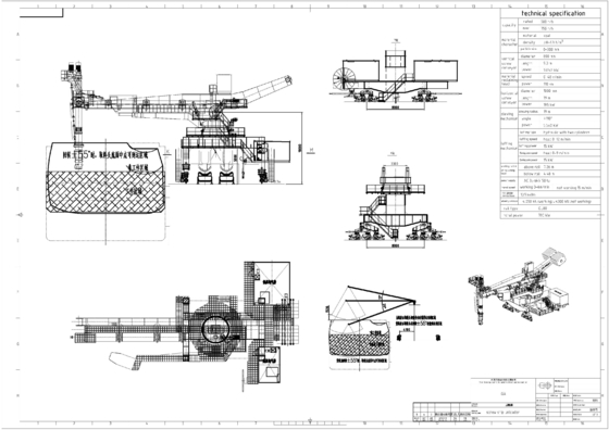 Koolstofstaal schroef scheepslosser PPG schilderij voor zeehaven