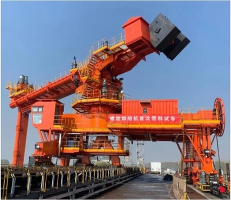 1200t/h Schroefscheepslosser toegepast op zeehaven