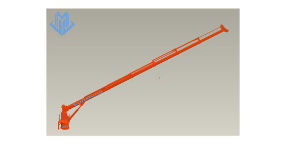 3t30m het Telescopische Schip van Boommarine crane for onboard multi purpose