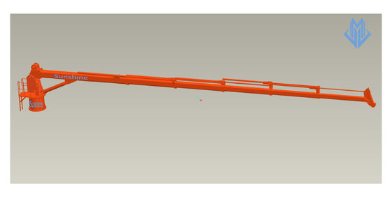 3t30m het Telescopische Schip van Boommarine crane for onboard multi purpose