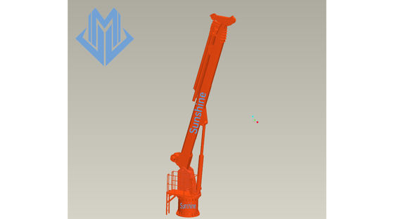3t30m het Telescopische Schip van Boommarine crane for onboard multi purpose