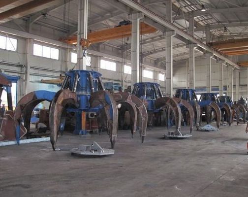 elektrische hydraulische sinaasappelschilgreep voor binnenlandse huisvuil behandeling