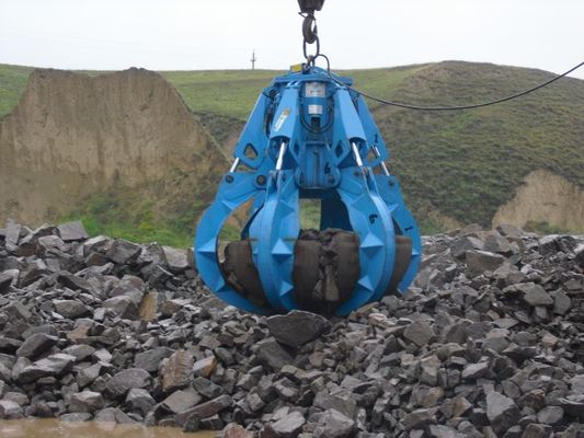 elektrische hydraulische sinaasappelschilgreep voor binnenlandse huisvuil behandeling