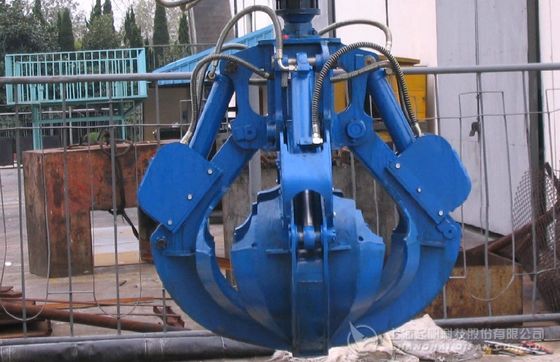 elektrische hydraulische sinaasappelschilgreep voor binnenlandse huisvuil behandeling