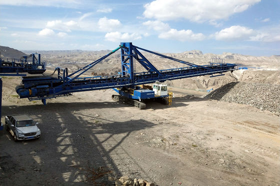Op zwaar werk berekend Open de Transportbandmateriaal van de Kruippakjeoverdracht - gegoten Mijnen