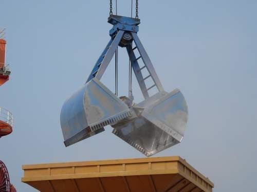 De Greepemmer van vier Kabels Mechanische Clamshell voor Erts die 18 Kubusmeter behandelen