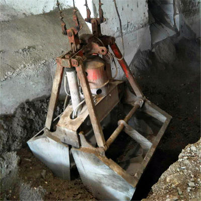 De Greepemmer van vier Kabels Mechanische Clamshell voor Erts die 18 Kubusmeter behandelen