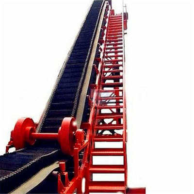 Hoog pande transportbandsysteem van hellingshoeken voor bulk materiële behandeling