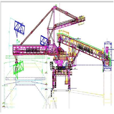 Het Type van de Continuïteitsriem van de ladingscapaciteit 4000t/H Schiplader