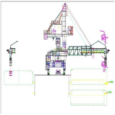 Ononderbroken Automatisch de Ladingssysteem van Schipladers voor Bulk Materiële Behandeling