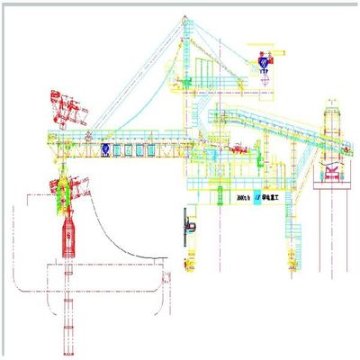 Capaciteit 600 Tph-Riemtype Schiplader voor Bulkmaterialen die aan Schip laden