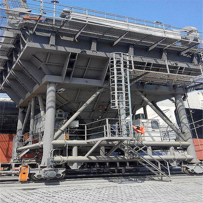 Gemotoriseerde Band Opgezette Eco-Vultrechter voor Zeehaven Eind Bulkmaterialenbehandeling