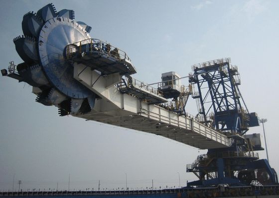 1000tph capaciteitsstapelaar en warmtewisselaarsysteem voor Elektrische centrale