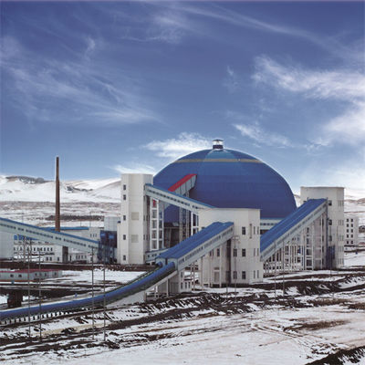 Cirkelveekraal die en Systeem voor Met kolen gestookte Elektrische centrale stapelen terugwinnen