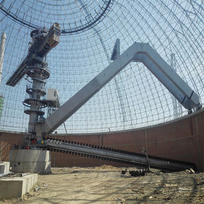 Cirkelveekraal die en Systeem voor Met kolen gestookte Elektrische centrale stapelen terugwinnen