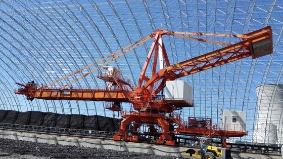 Stapelaar van de veekraal de Zijcantilever voor het Opslaan van het Mengen Materiaal