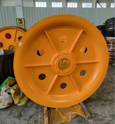 Het Grote Deel die van het katrolblok voor de Lader van de Schiplosinstallatie machinaal bewerken