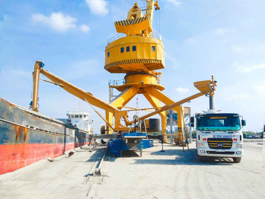 Losinstallatie van het de Schroefschip van PPG de Ononderbroken voor het Leegmaken van Cement